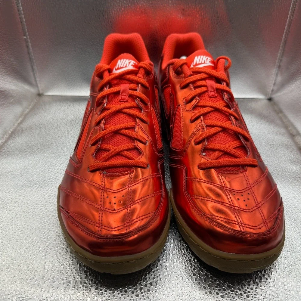 Size 12 Nike Gato LV8 Metallic Light Crimson Mens‎ Lace-Up Sneakers IB3566-600